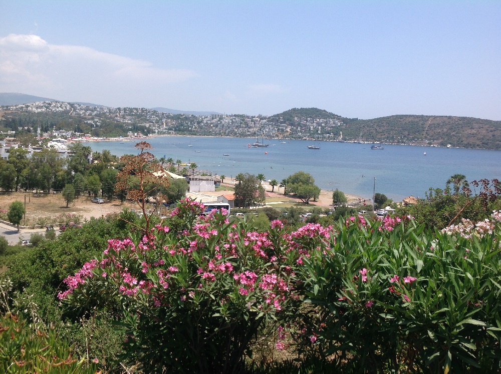 Bodrum nakliyat bölgesinden manzara